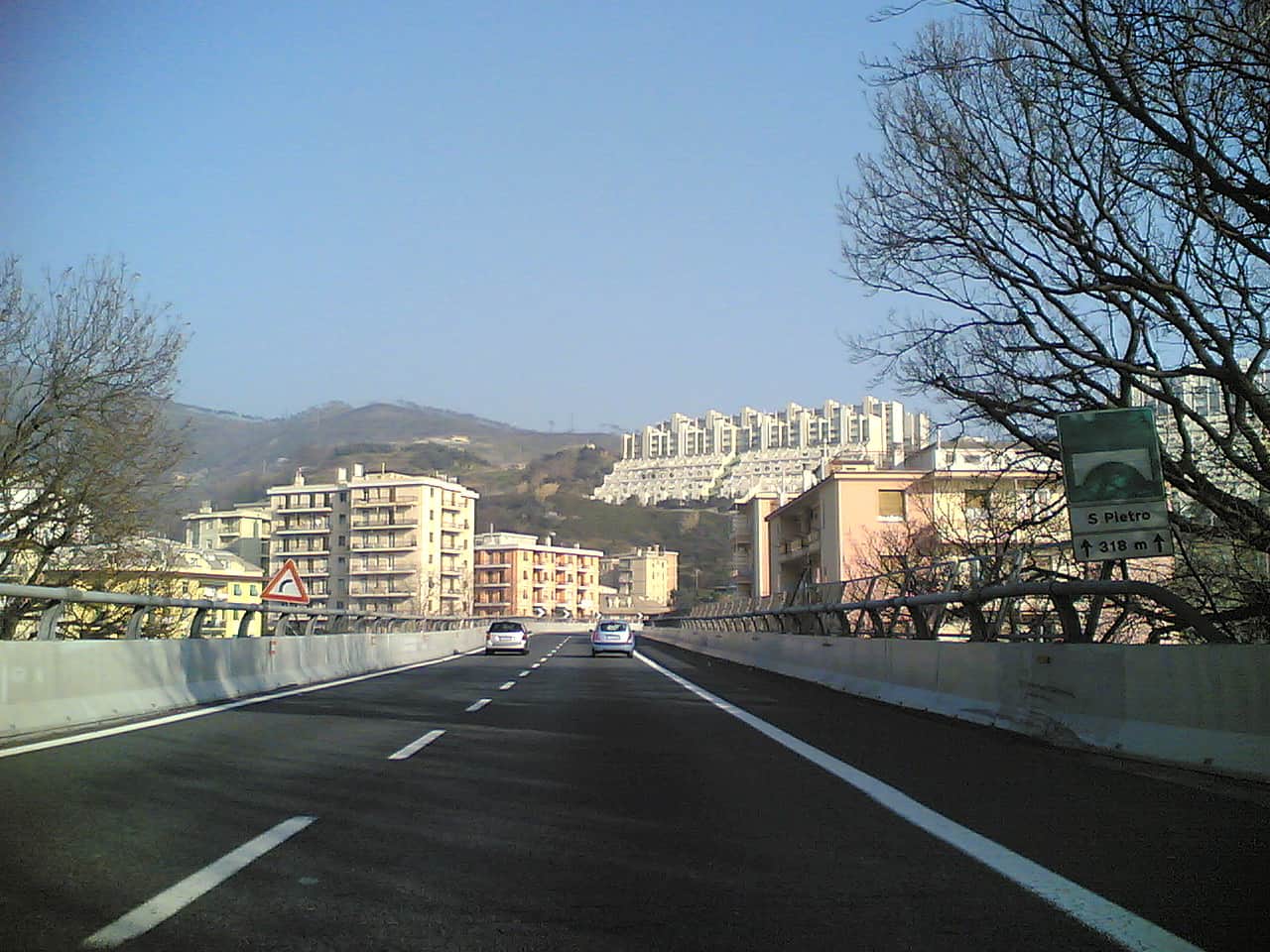 tamponamento A10 Genova Savona