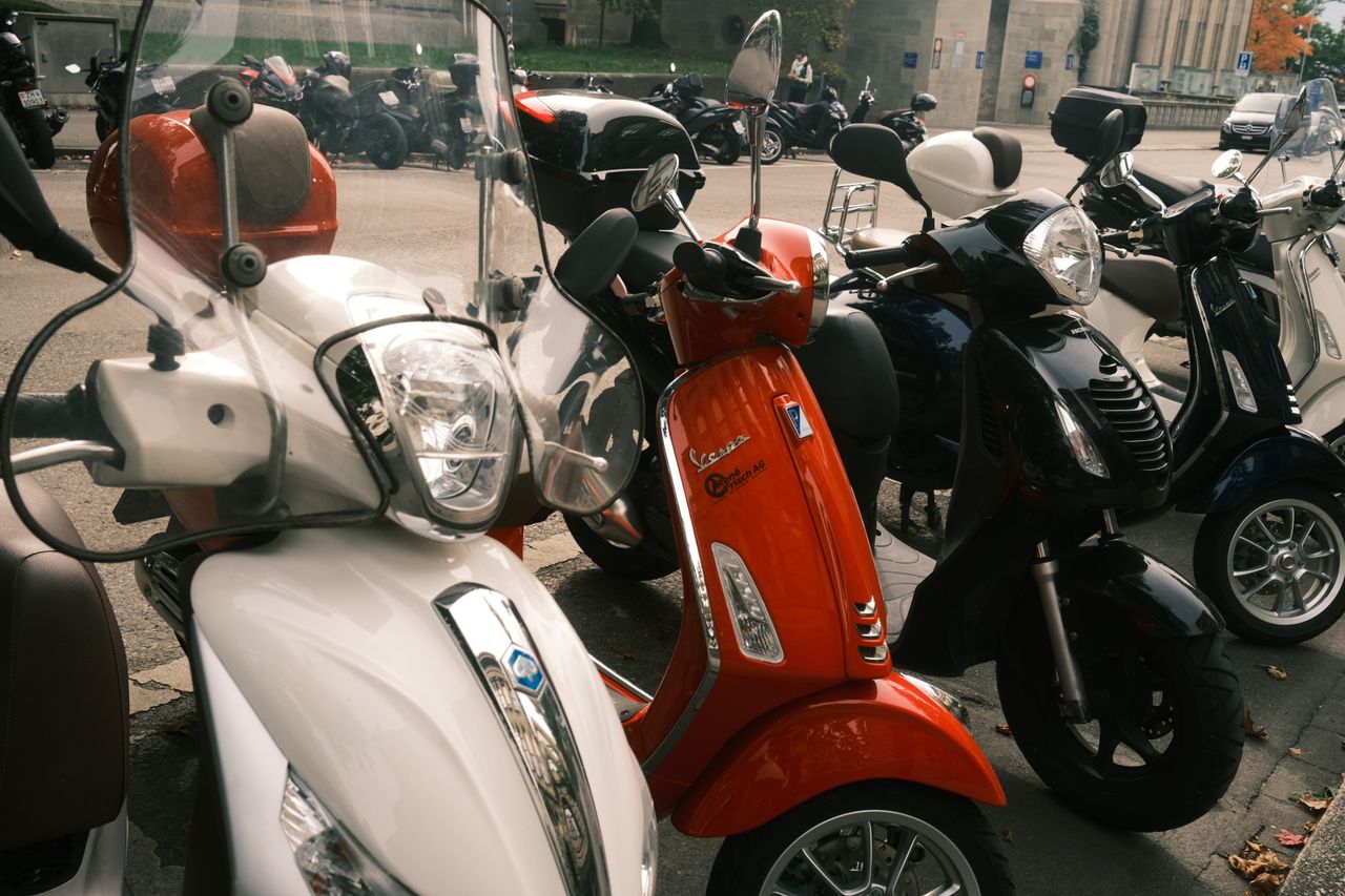 Scooter incidente